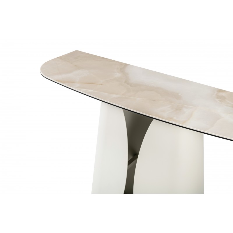 Консоль "Лунаріо" айворі онікс + айворі 
Vetro