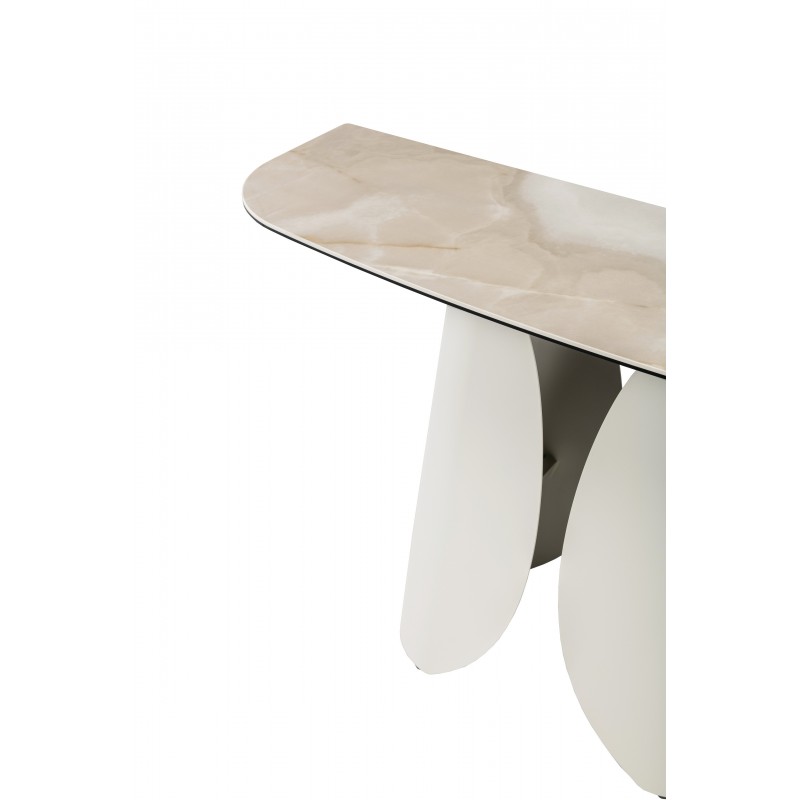 Консоль "Лунаріо" айворі онікс + айворі 
Vetro