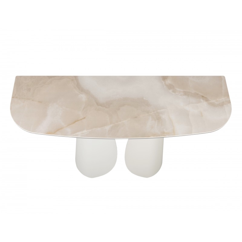 Консоль "Лунаріо" айворі онікс + айворі 
Vetro