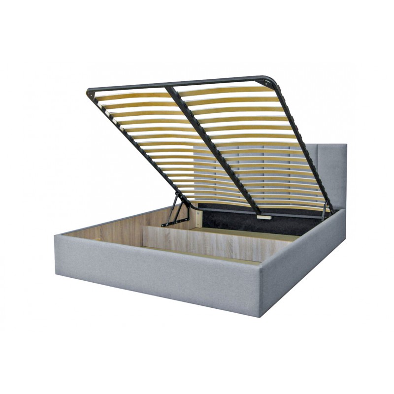 Ліжко-подіум Віка Ніра 160х200 см підйомне, тк. Аляска 08