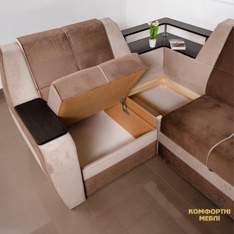 Кутовий диван Дипломат simple 09 + 42 Віко Меблі