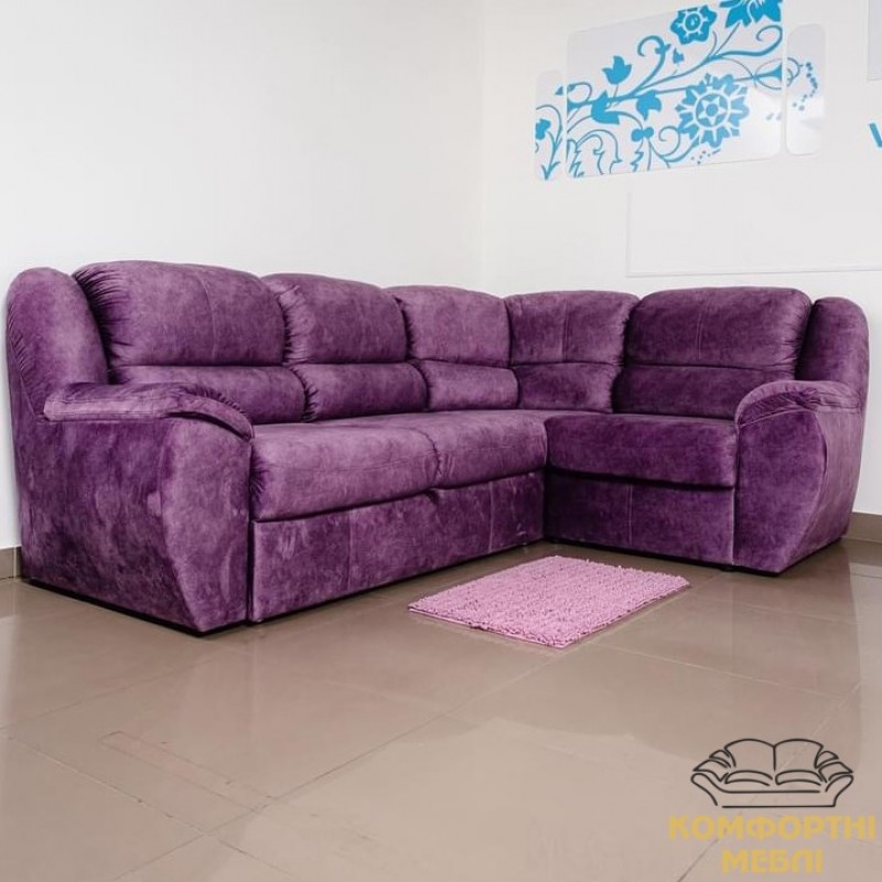 Кутовий диван Наполі Marrakesh violet Віко Меблі
