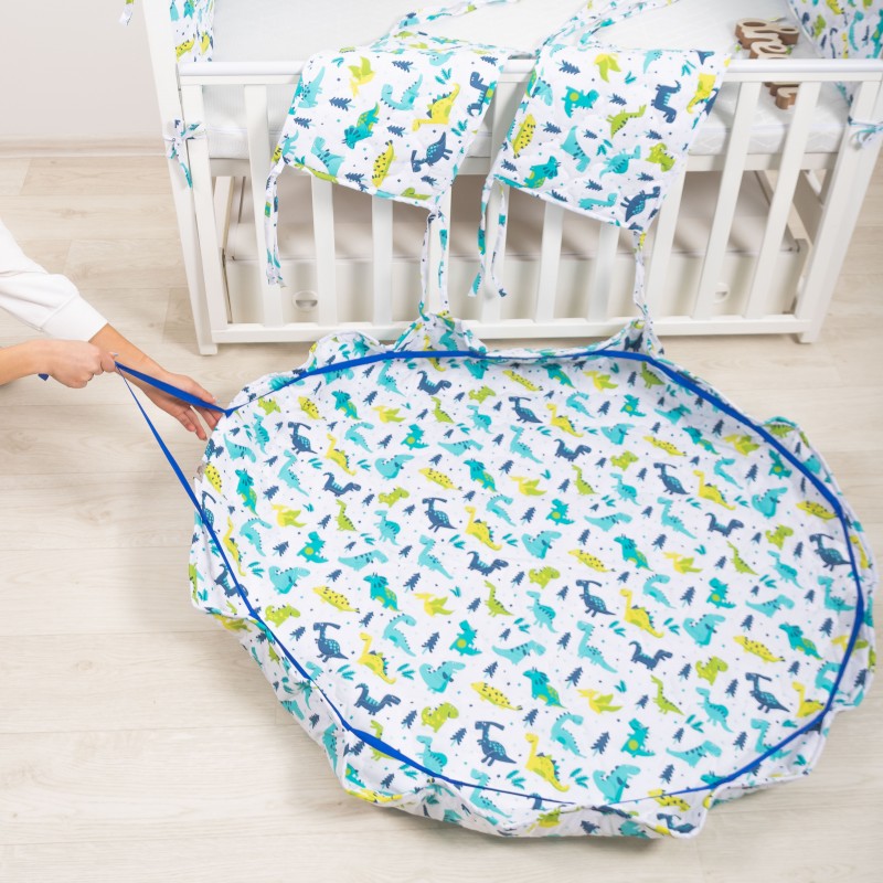 Килимок-мішечок дитячий Viluta стьобаний ранфорс 23230