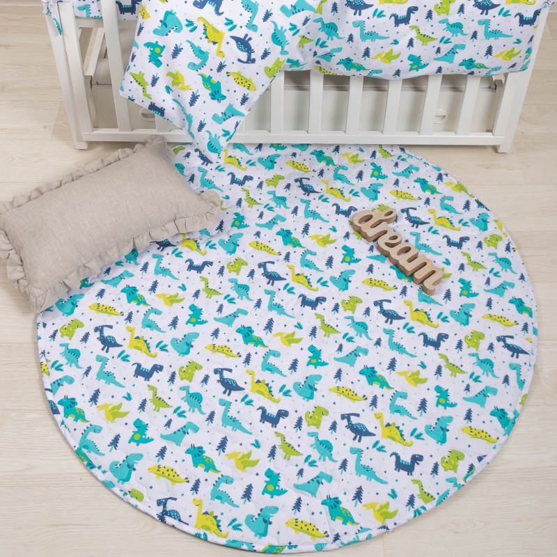 Килимок-мішечок дитячий Viluta стьобаний ранфорс 23230