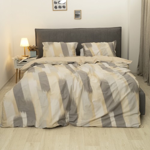 Комплект постільної білизни Tiare Двоспальний Сатин Deluxe L-004