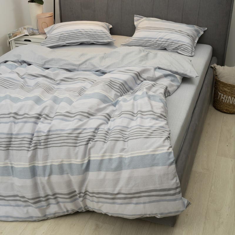 Комплект постільної білизни Tiare Двоспальний Сатин Deluxe L-006