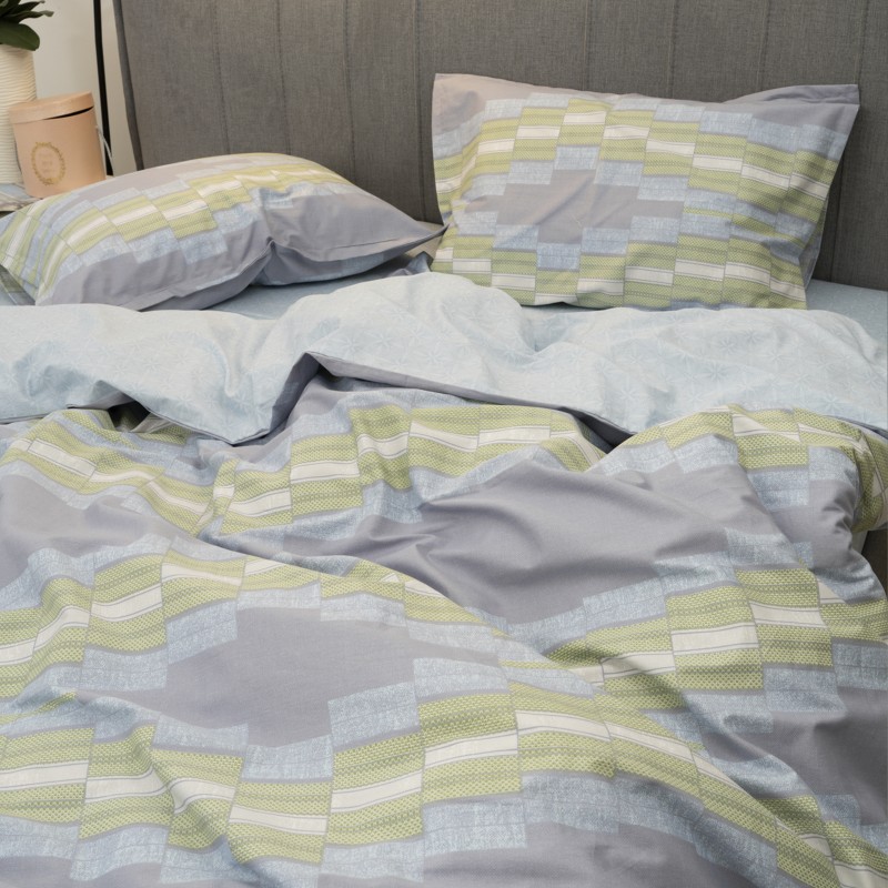 Комплект постільної білизни Tiare Двоспальний Сатин Deluxe L-007