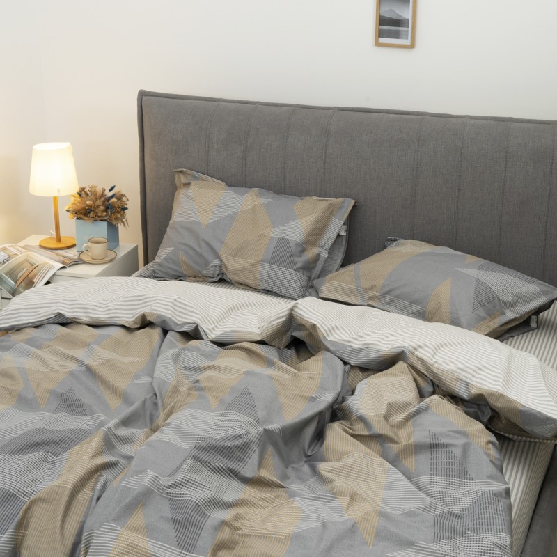 Комплект постільної білизни Tiare Двоспальний Сатин Deluxe L-008