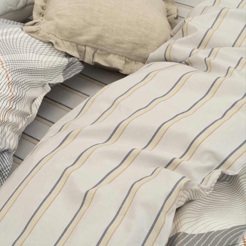 Комплект постільної білизни Tiare Двоспальний Сатин Deluxe L-009