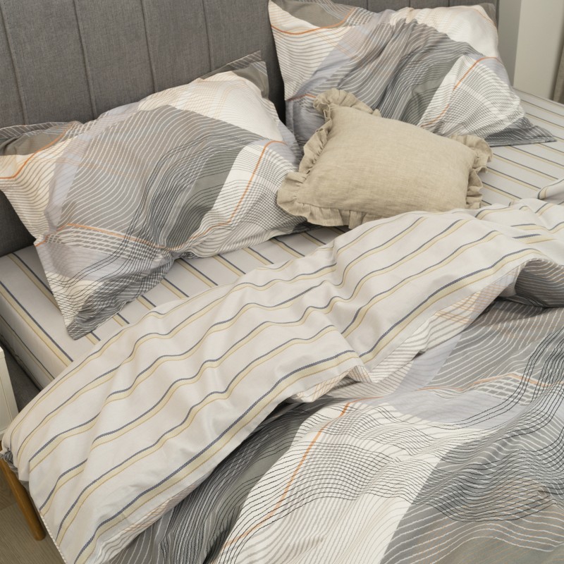 Комплект постільної білизни Tiare Двоспальний Сатин Deluxe L-009