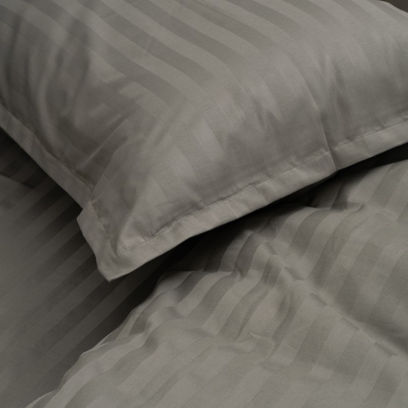 Комплект постільної білизни Tiare Двоспальний Сатин Stripe 94