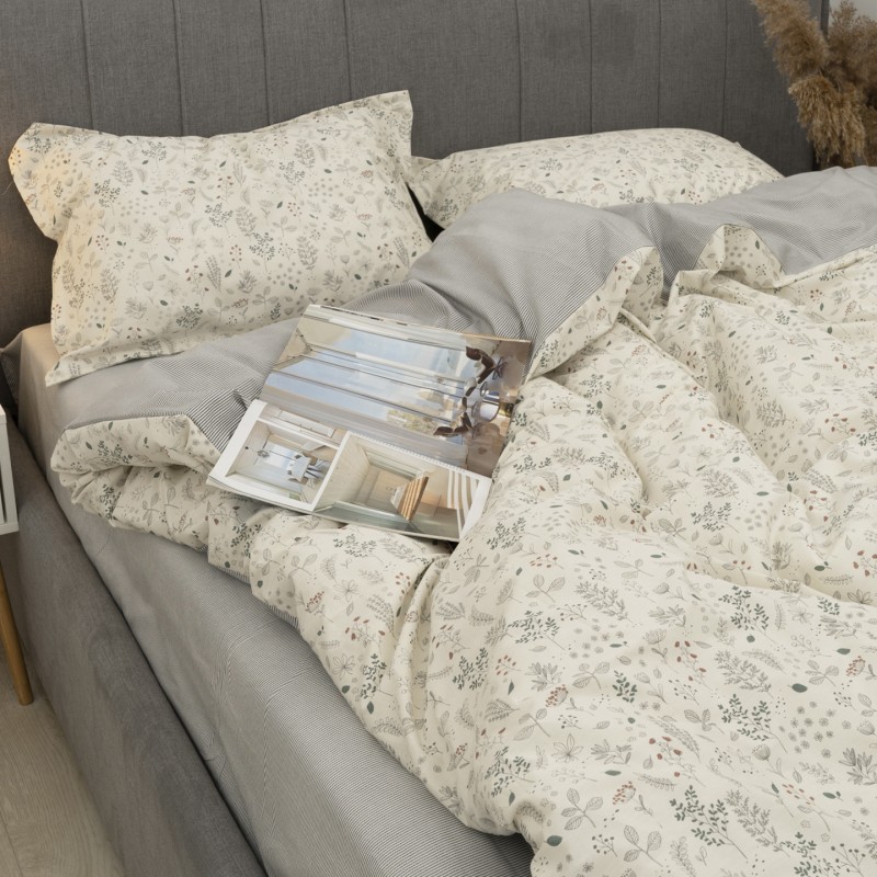 Комплект постільної білизни Tiare Двоспальний Сатин Люкс 143