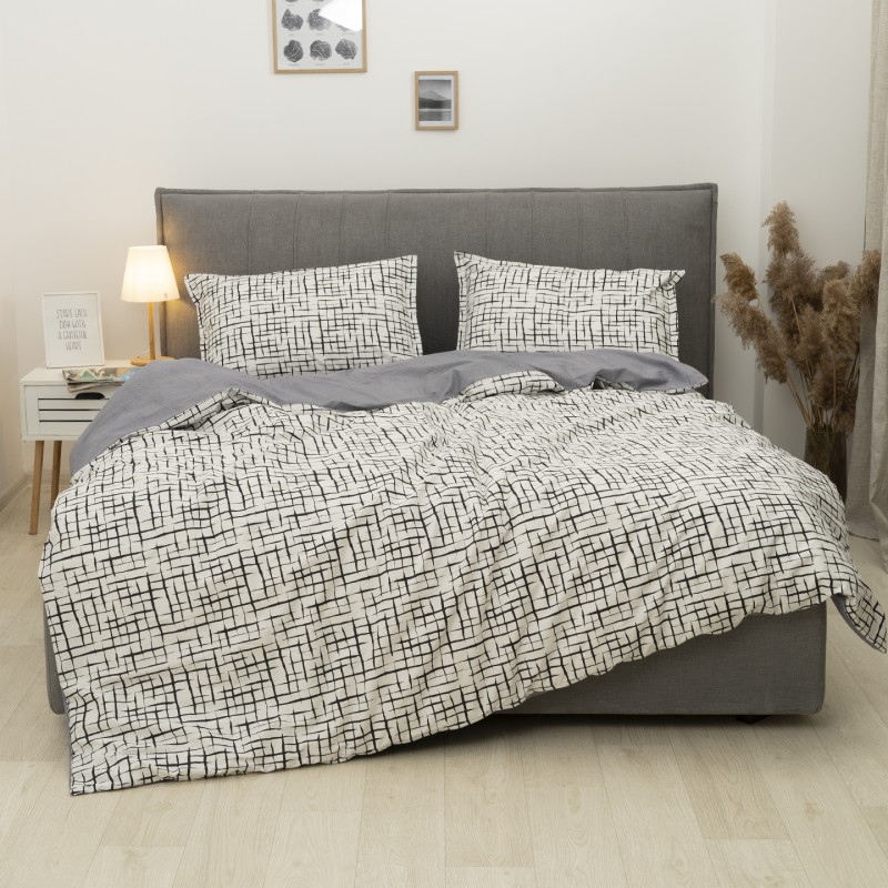 Комплект постільної білизни Tiare Двоспальний Сатин Люкс 144