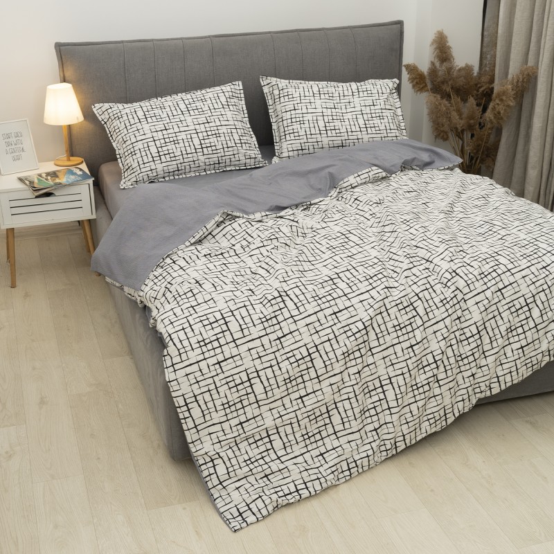 Комплект постільної білизни Tiare Двоспальний Сатин Люкс 144