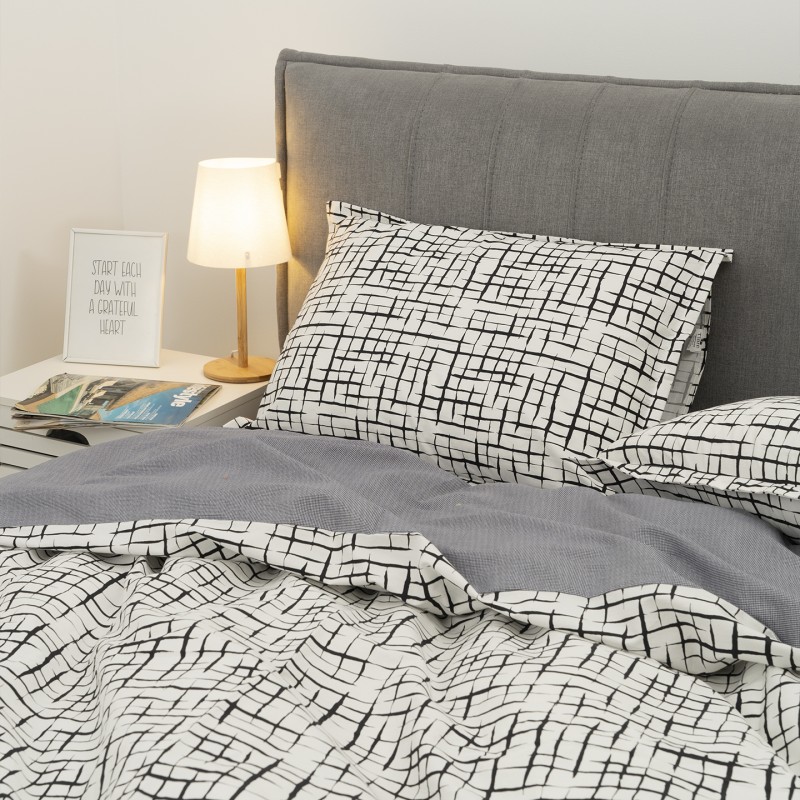 Комплект постільної білизни Tiare Двоспальний Сатин Люкс 144