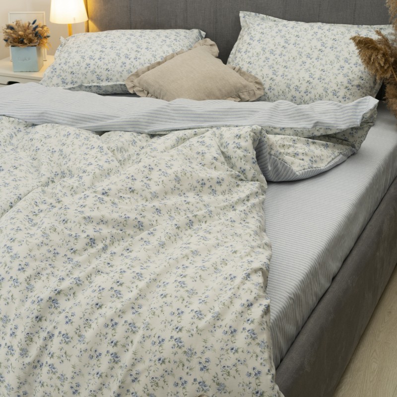 Комплект постільної білизни Tiare Двоспальний Сатин Люкс 146