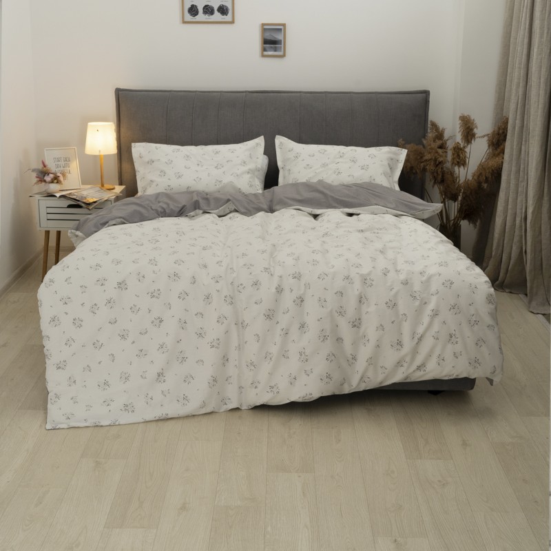 Комплект постільної білизни Tiare Двоспальний Сатин Люкс 147