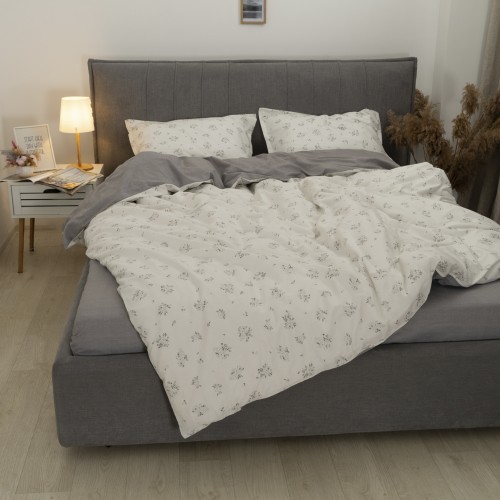 Комплект постільної білизни Tiare Двоспальний Сатин Люкс 147