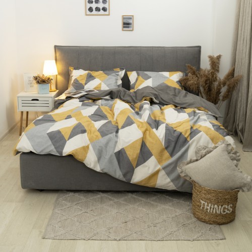 Комплект постільної білизни Tiare Двоспальний Сатин Люкс 152