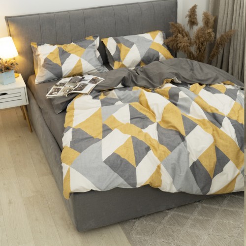 Комплект постільної білизни Tiare Двоспальний Сатин Люкс 152