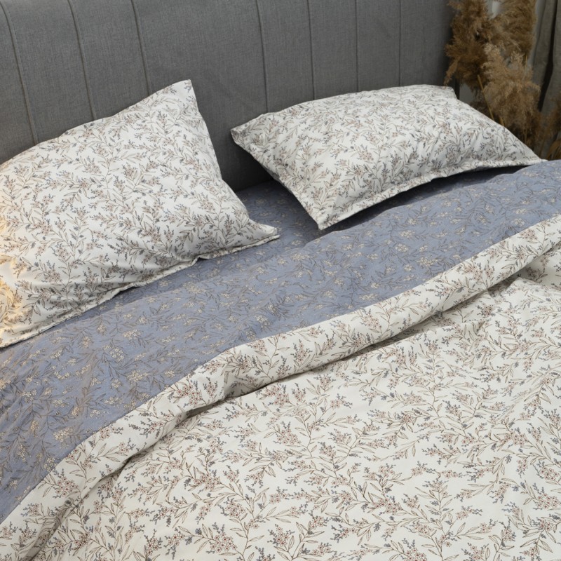 Комплект постільної білизни Tiare Двоспальний Сатин Люкс 154