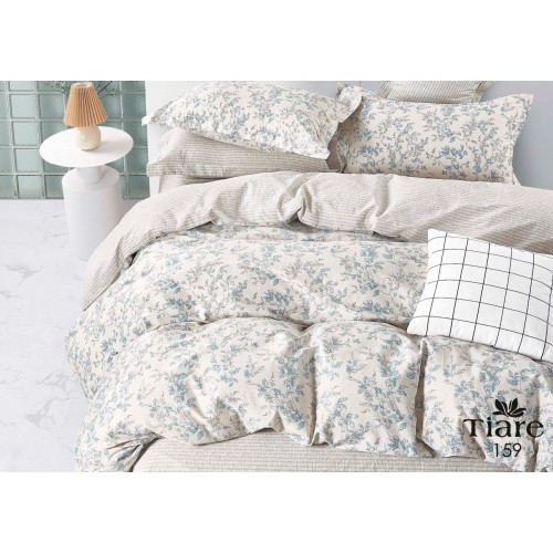 Комплект постільної білизни Tiare Двоспальний Сатин Люкс 159