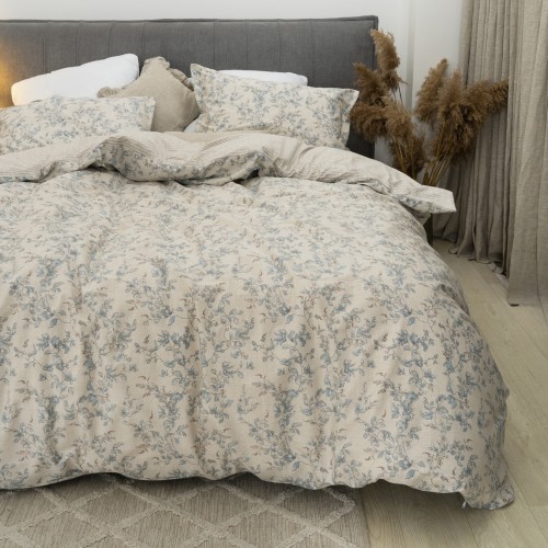 Комплект постільної білизни Tiare Двоспальний Сатин Люкс 159