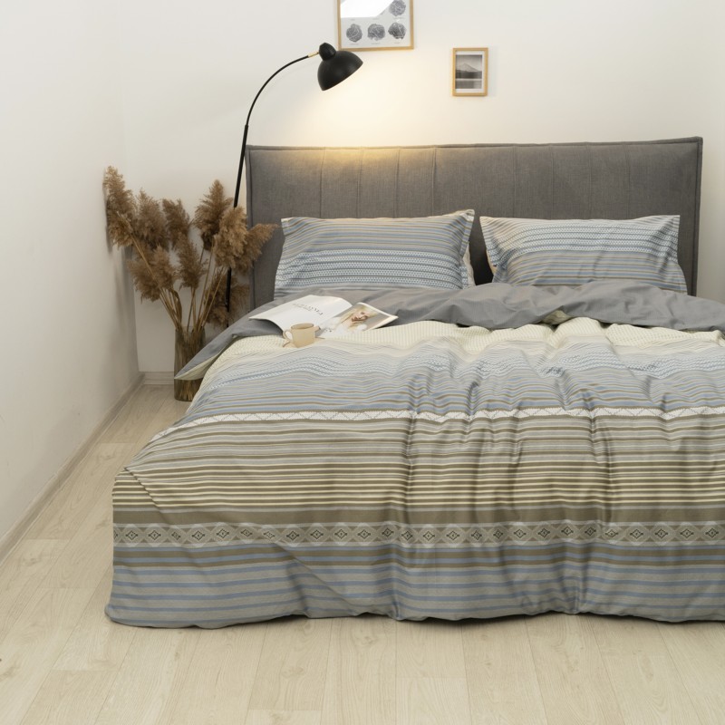 Комплект постільної білизни Tiare Євро Сатин Deluxe L-002