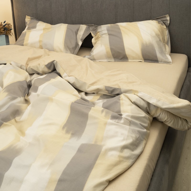 Комплект постільної білизни Tiare Євро Сатин Deluxe L-004