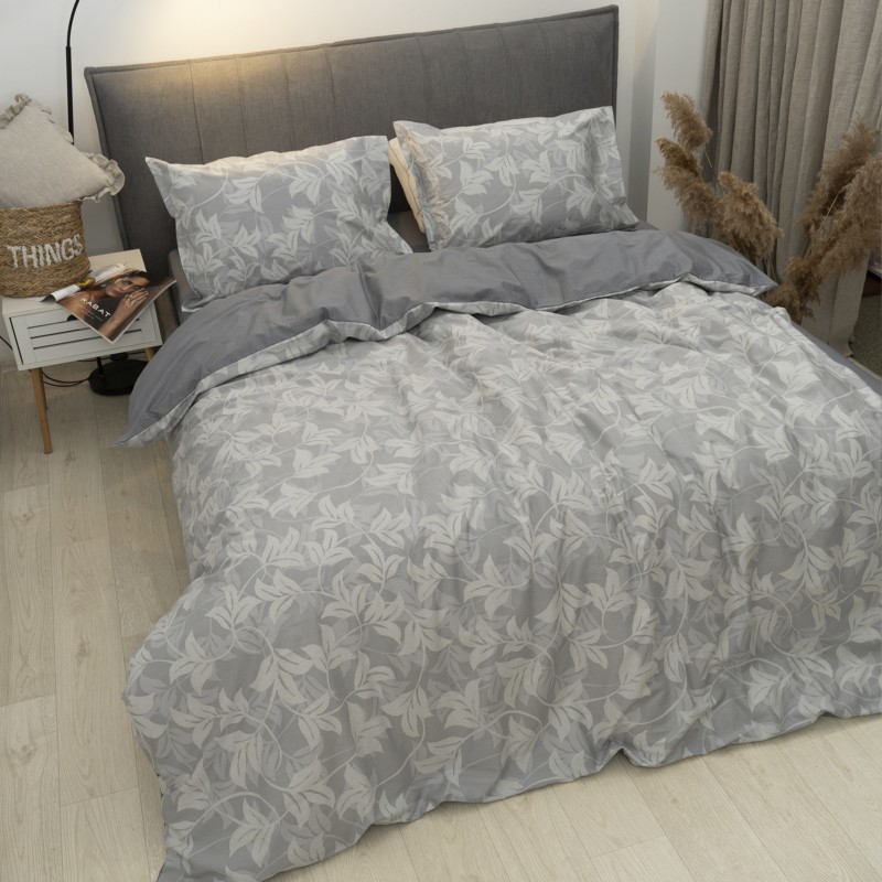 Комплект постільної білизни Tiare Євро Сатин Deluxe L-005