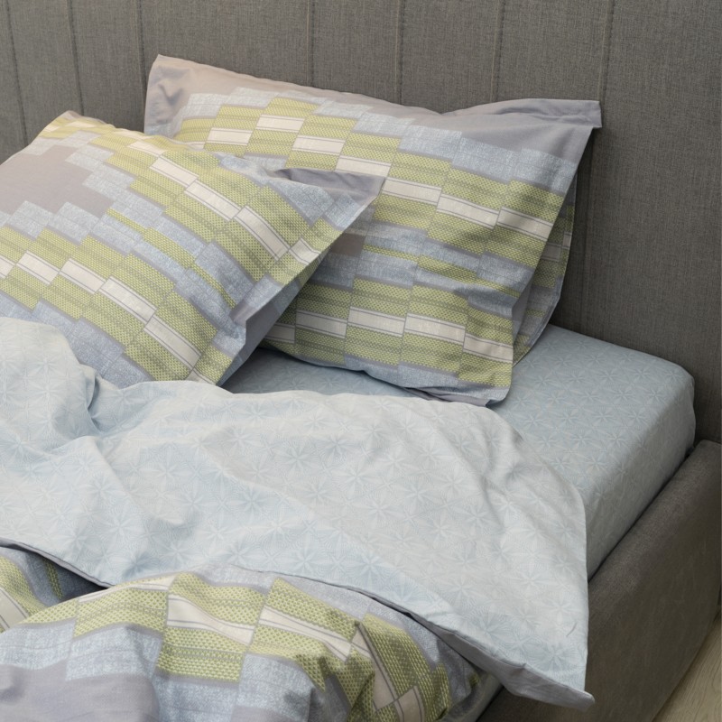 Комплект постільної білизни Tiare Євро Сатин Deluxe L-007