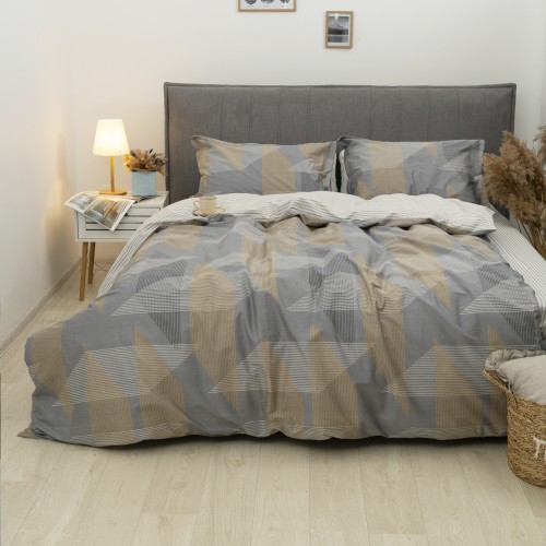 Комплект постільної білизни Tiare Євро Сатин Deluxe L-008