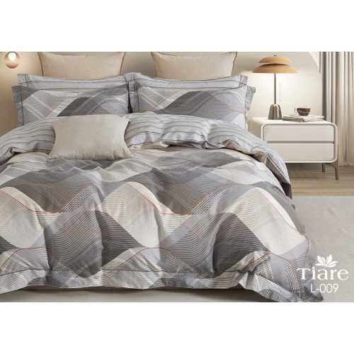 Комплект постільної білизни Tiare Євро Сатин Deluxe L-009