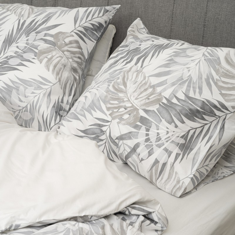 Комплект постільної білизни Tiare Євро Сатин Premium 177 з простирадлом на резинці 160х200