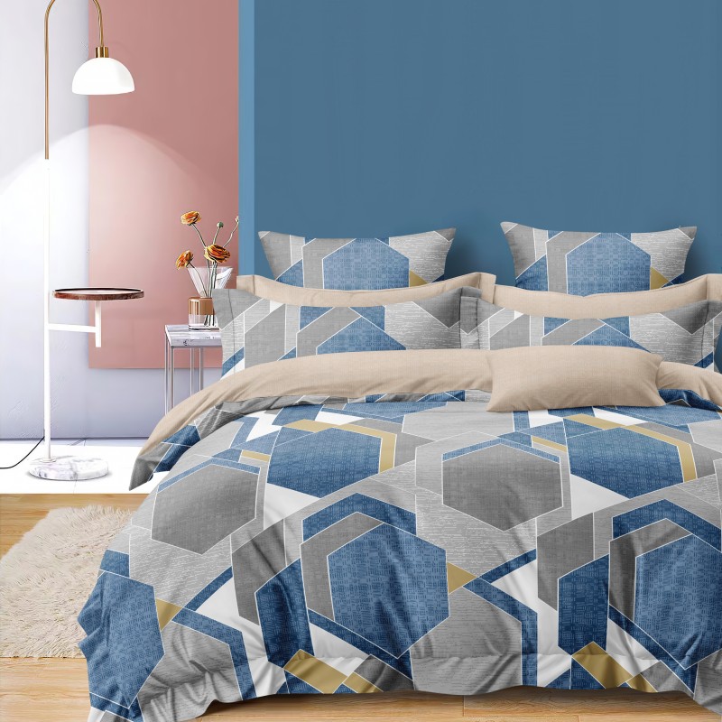 Комплект постільної білизни Tiare Євро Сатин Premium 183