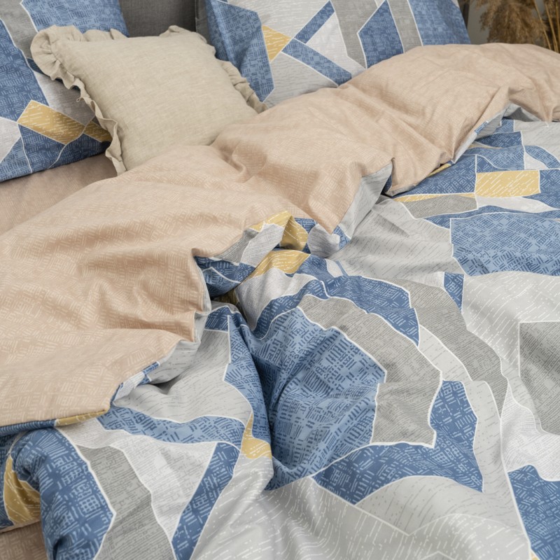 Комплект постільної білизни Tiare Євро Сатин Premium 183