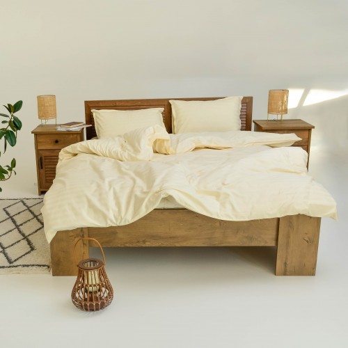 Комплект постільної білизни Tiare Євро Сатин Stripe 70