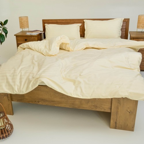 Комплект постільної білизни Tiare Євро Сатин Stripe 70