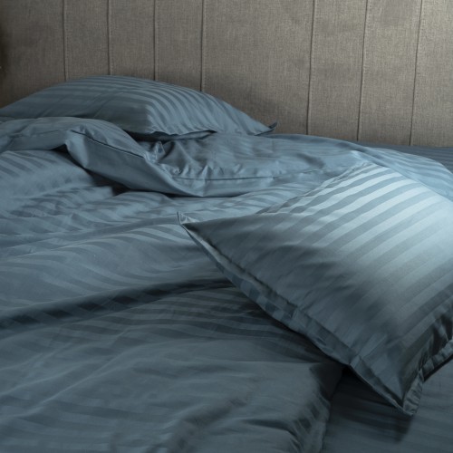 Комплект постільної білизни Tiare Євро Сатин Stripe 91