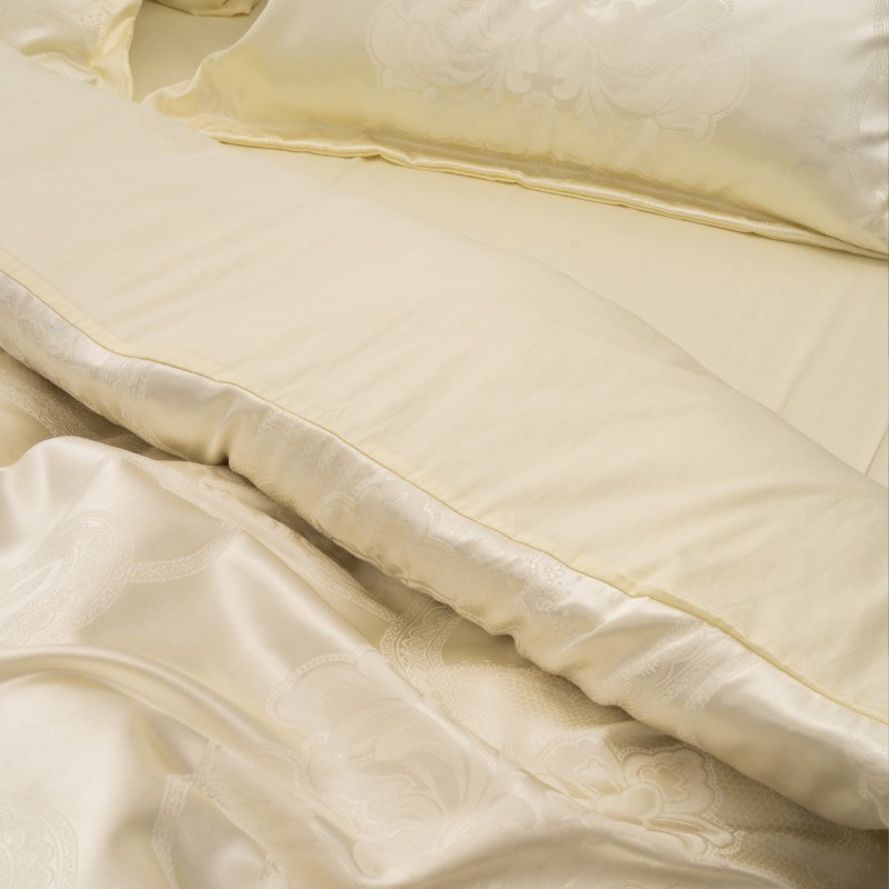 Комплект постільної білизни Tiare Євро Сатин Жакард 1747