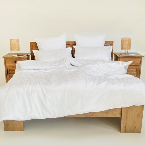 Комплект постільної білизни Tiare Євро Сатин Жакард 1908