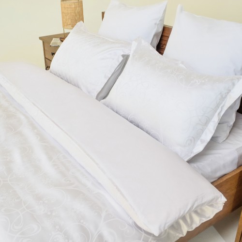 Комплект постільної білизни Tiare Євро Сатин Жакард 1908