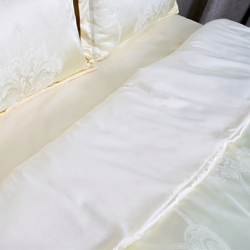 Комплект постільної білизни Tiare Євро Сатин Жакард 1918