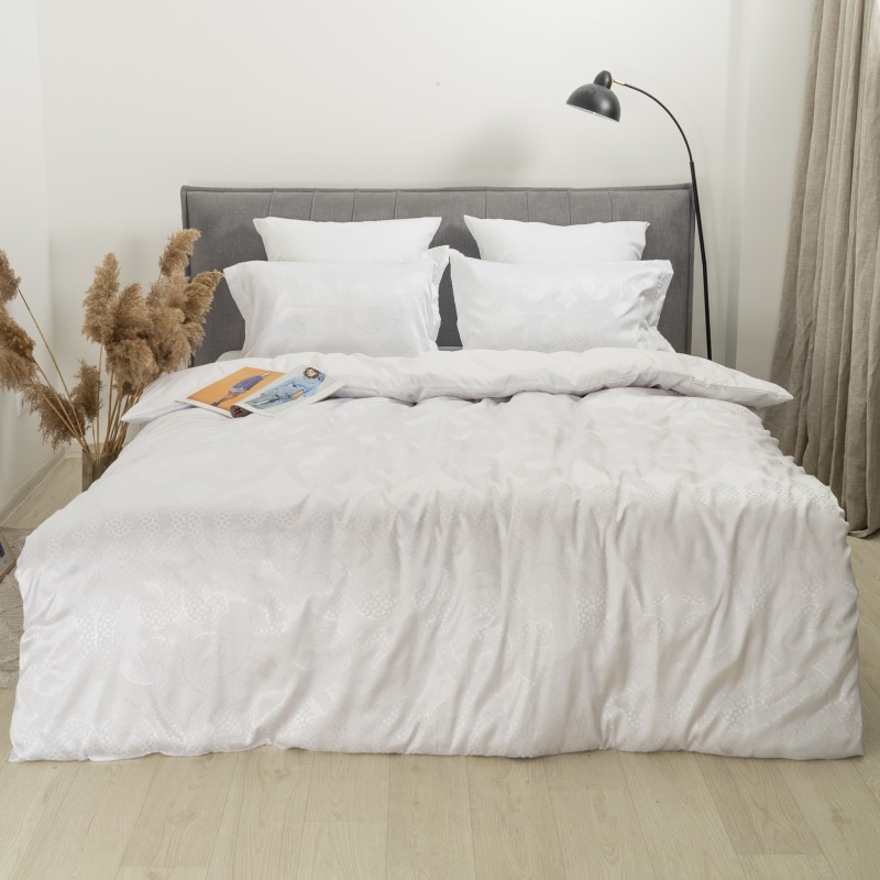 Комплект постільної білизни Tiare Євро Сатин Жакард 1924