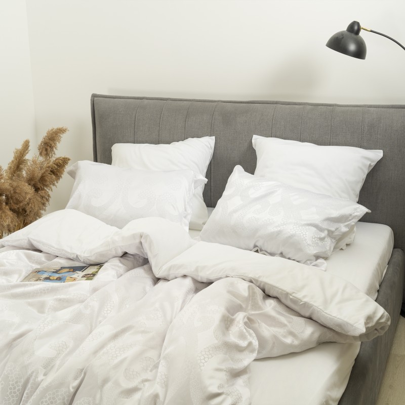 Комплект постільної білизни Tiare Євро Сатин Жакард 1924