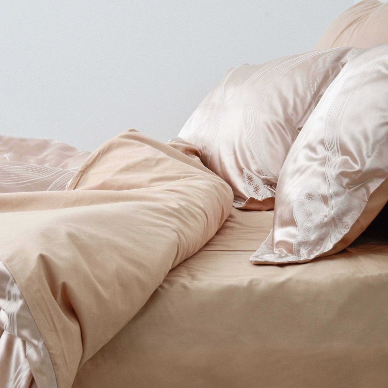 Комплект постільної білизни Tiare Євро Сатин Жакард 2110