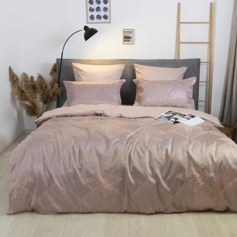 Комплект постільної білизни Tiare Євро Сатин Жакард 2320