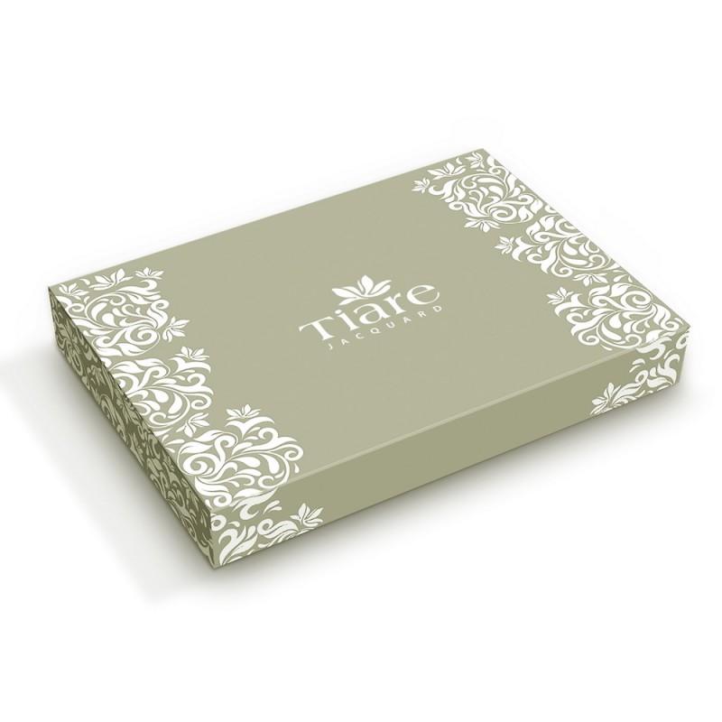 Комплект постільної білизни Tiare Євро Сатин Жакард 2431