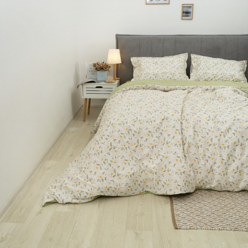 Комплект постільної білизни Tiare Євро Сатин Люкс 142