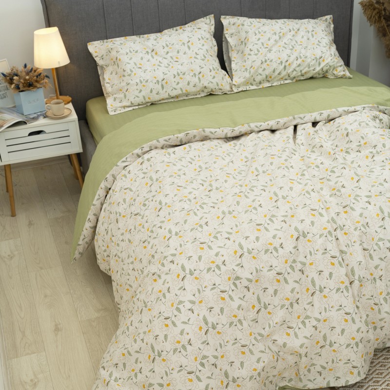 Комплект постільної білизни Tiare Євро Сатин Люкс 142